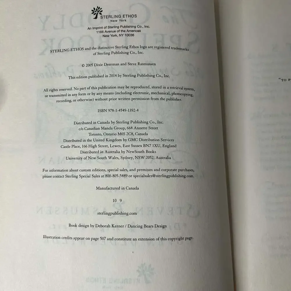 Sterling Ethos paperback edition